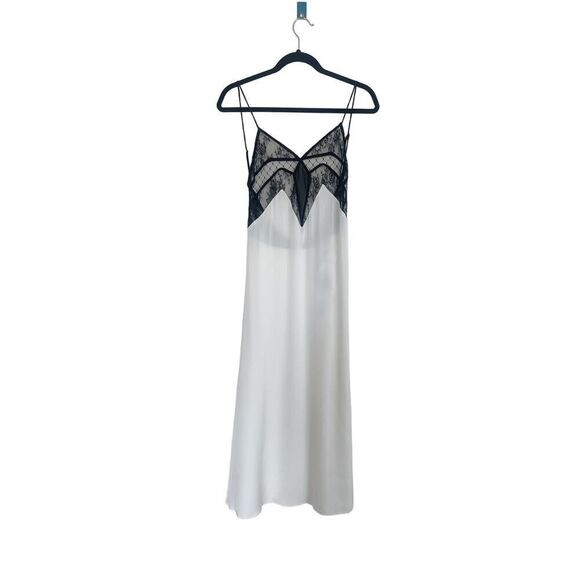 sleep with jacques francine slip dress white size 1 (US4) - Picture 5 of 13
